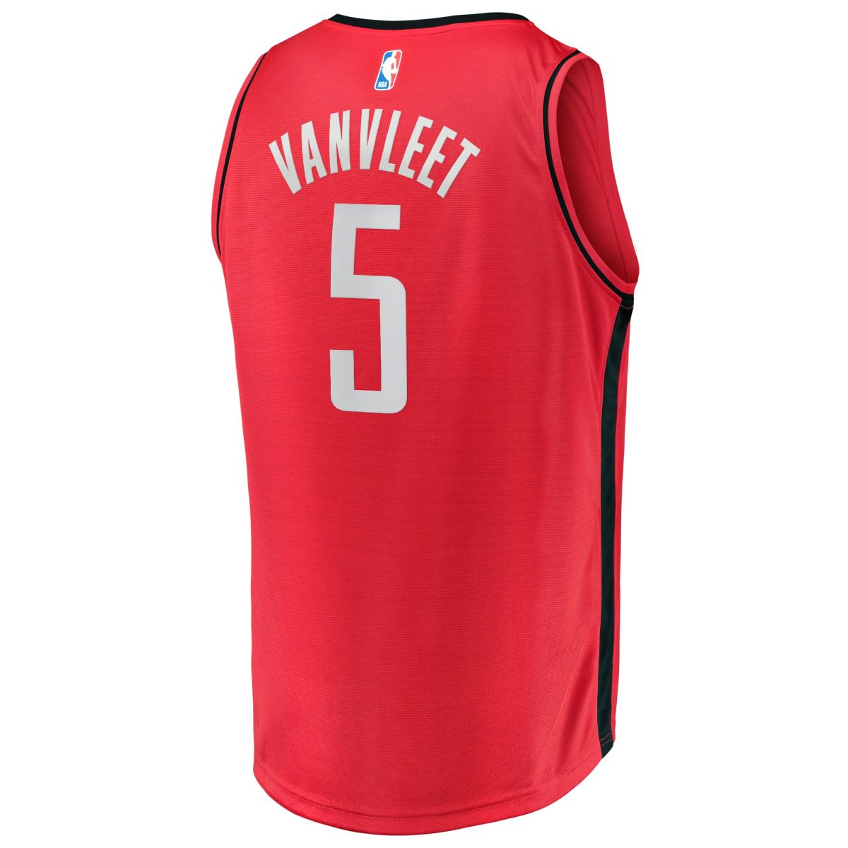 Official Houston Rockets mens houston rockets fred vanvleet fanatics red fast break replica player jersey – icon edition | NBA Store