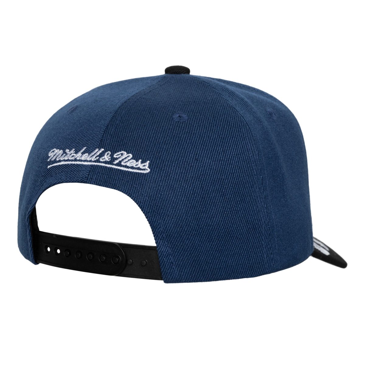 Official Houston Rockets mens houston rockets mitchell  ness navyblack underarch two-tone pro crown snapback hat | NBA Store