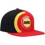 Official Houston Rockets mens houston rockets mitchell  ness red hardwood classics retroline snapback hat | NBA Store