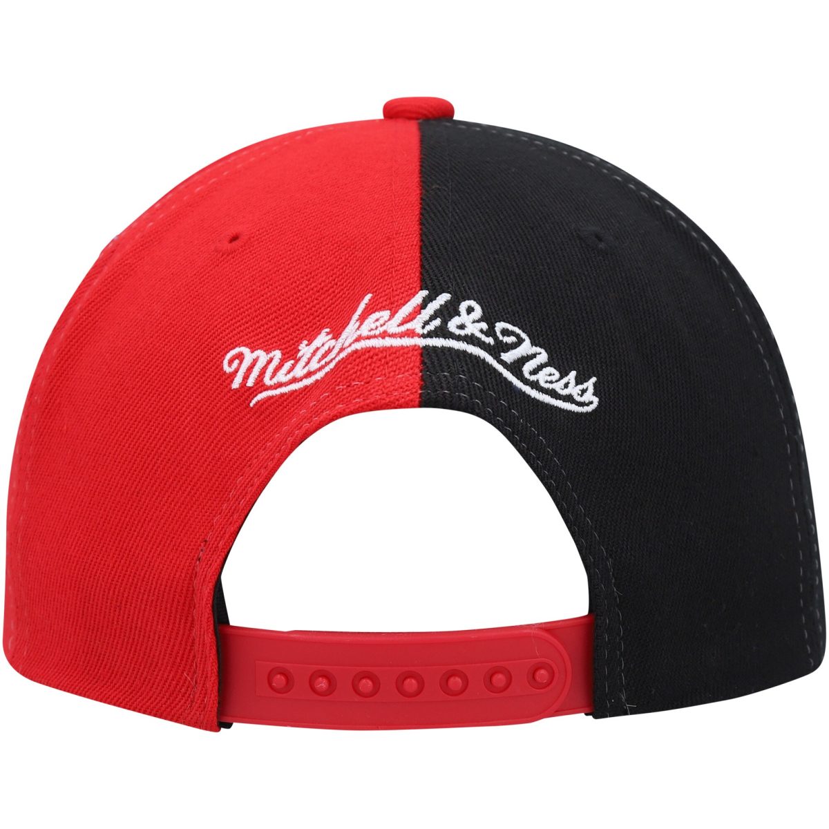 Official Houston Rockets mens houston rockets mitchell  ness red hardwood classics retroline snapback hat | NBA Store