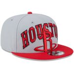 Official Houston Rockets mens houston rockets new era grayred tip-off two-tone 9fifty snapback hat | NBA Store