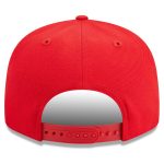 Official Houston Rockets mens houston rockets new era red golden tall text 9fifty snapback hat | NBA Store