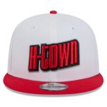 Official Houston Rockets mens houston rockets new era white 202425 city edition 9fifty snapback hat | NBA Store