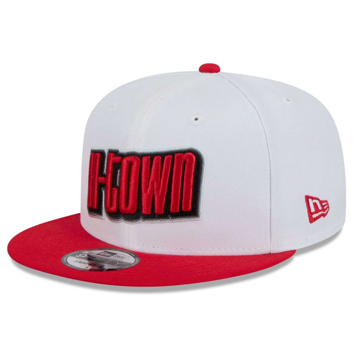 Official Houston Rockets mens houston rockets new era white 202425 city edition 9fifty snapback hat | NBA Store