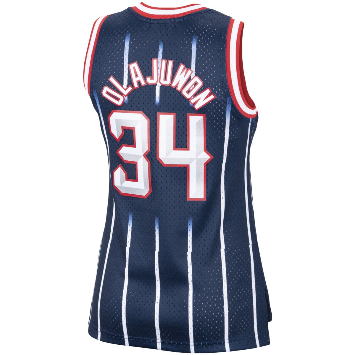 Official Houston Rockets womens houston rockets hakeem olajuwon mitchell  ness navy hardwood classics swingman jersey | NBA Store